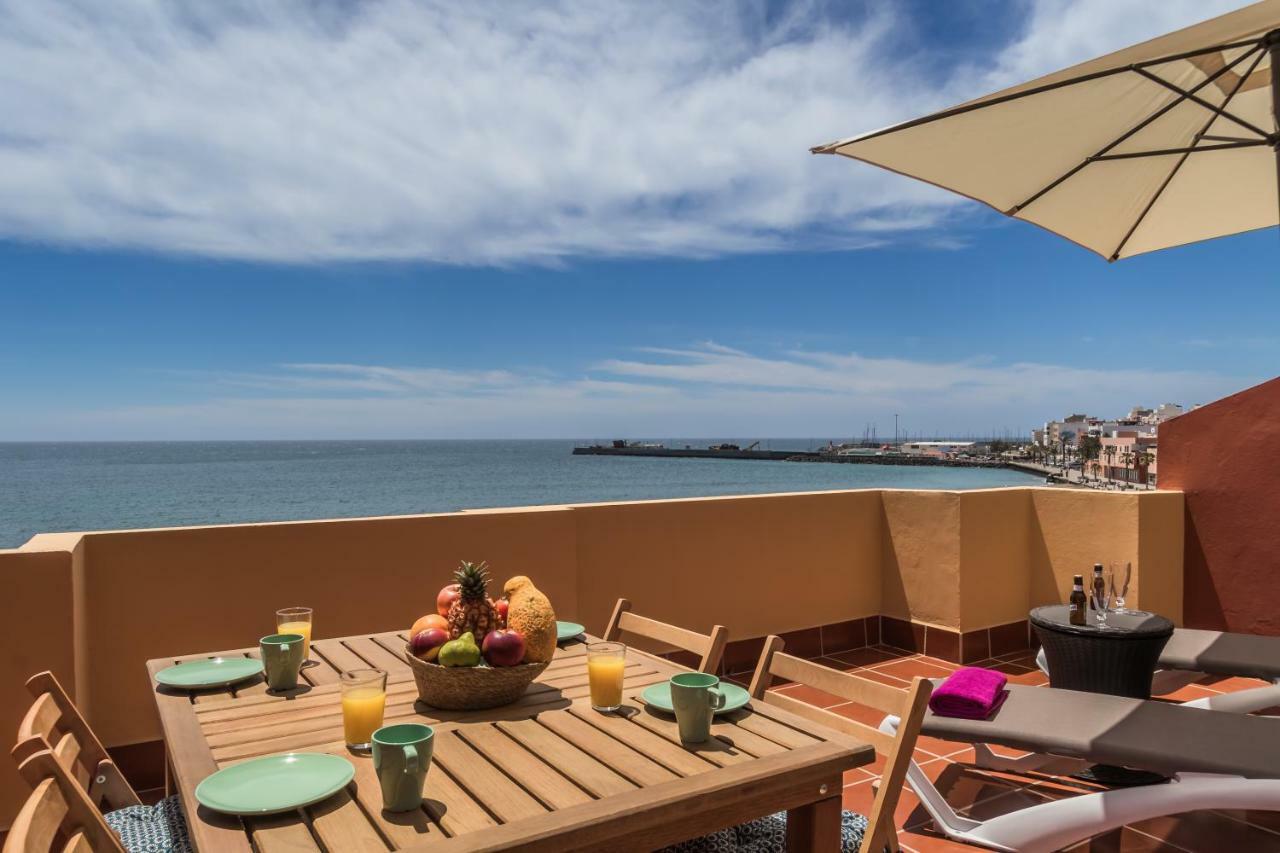 Ocean View Penthouse Apartment Gran Tarajal Ngoại thất bức ảnh