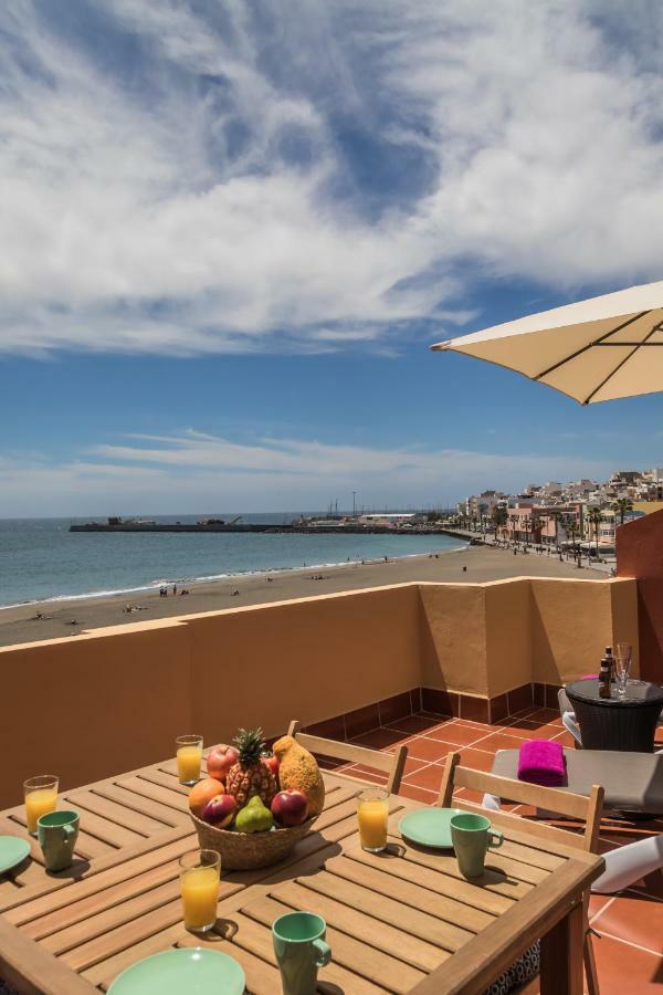 Ocean View Penthouse Apartment Gran Tarajal Ngoại thất bức ảnh