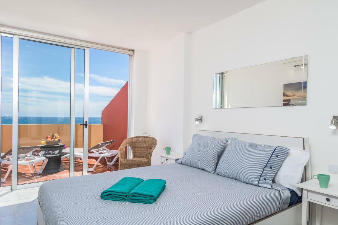 Ocean View Penthouse Apartment Gran Tarajal Ngoại thất bức ảnh