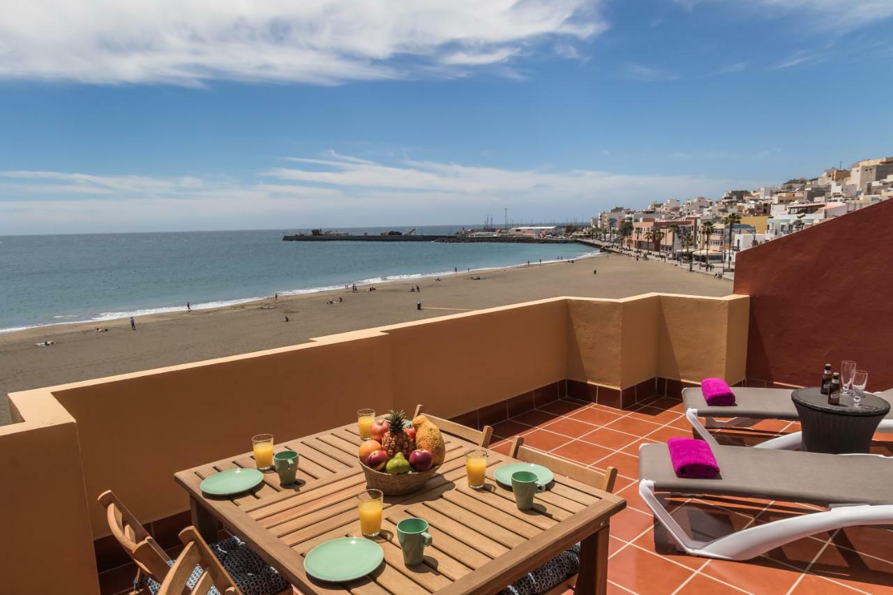 Ocean View Penthouse Apartment Gran Tarajal Ngoại thất bức ảnh