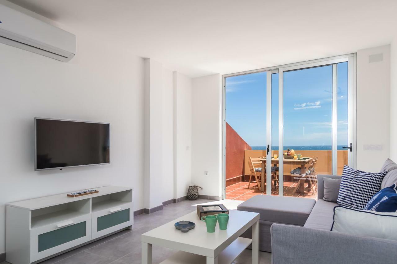 Ocean View Penthouse Apartment Gran Tarajal Ngoại thất bức ảnh