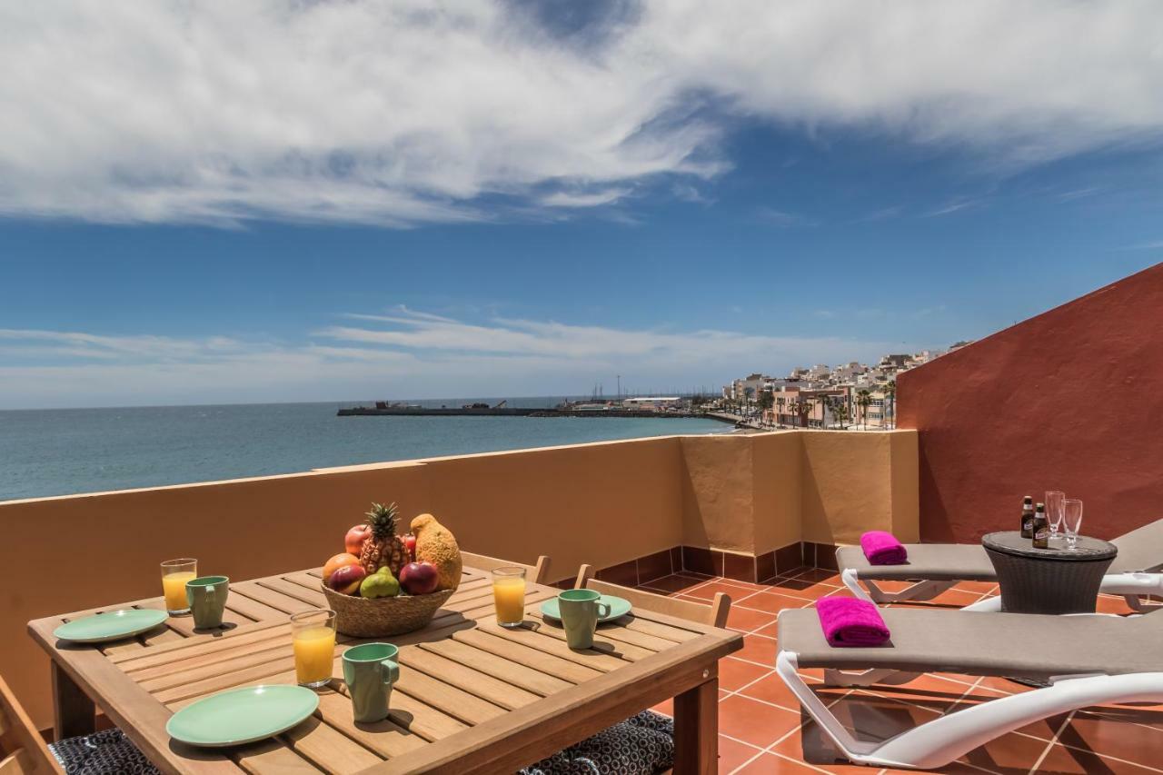 Ocean View Penthouse Apartment Gran Tarajal Ngoại thất bức ảnh
